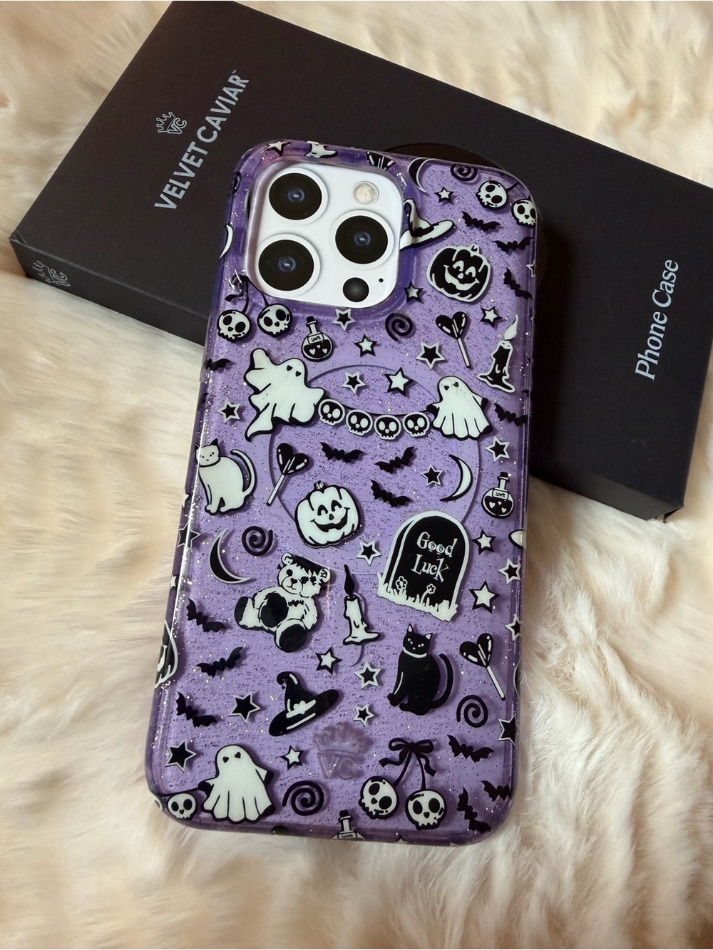 Velvet Caviar iPhone 15 pro max case